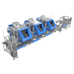 EZ Line Dual automated conveyor system for high-volume labs by Mei System